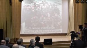 Торжественное мероприятие, посвященное 14 сводному отряду милиции Кузбасского УВД на транспорте